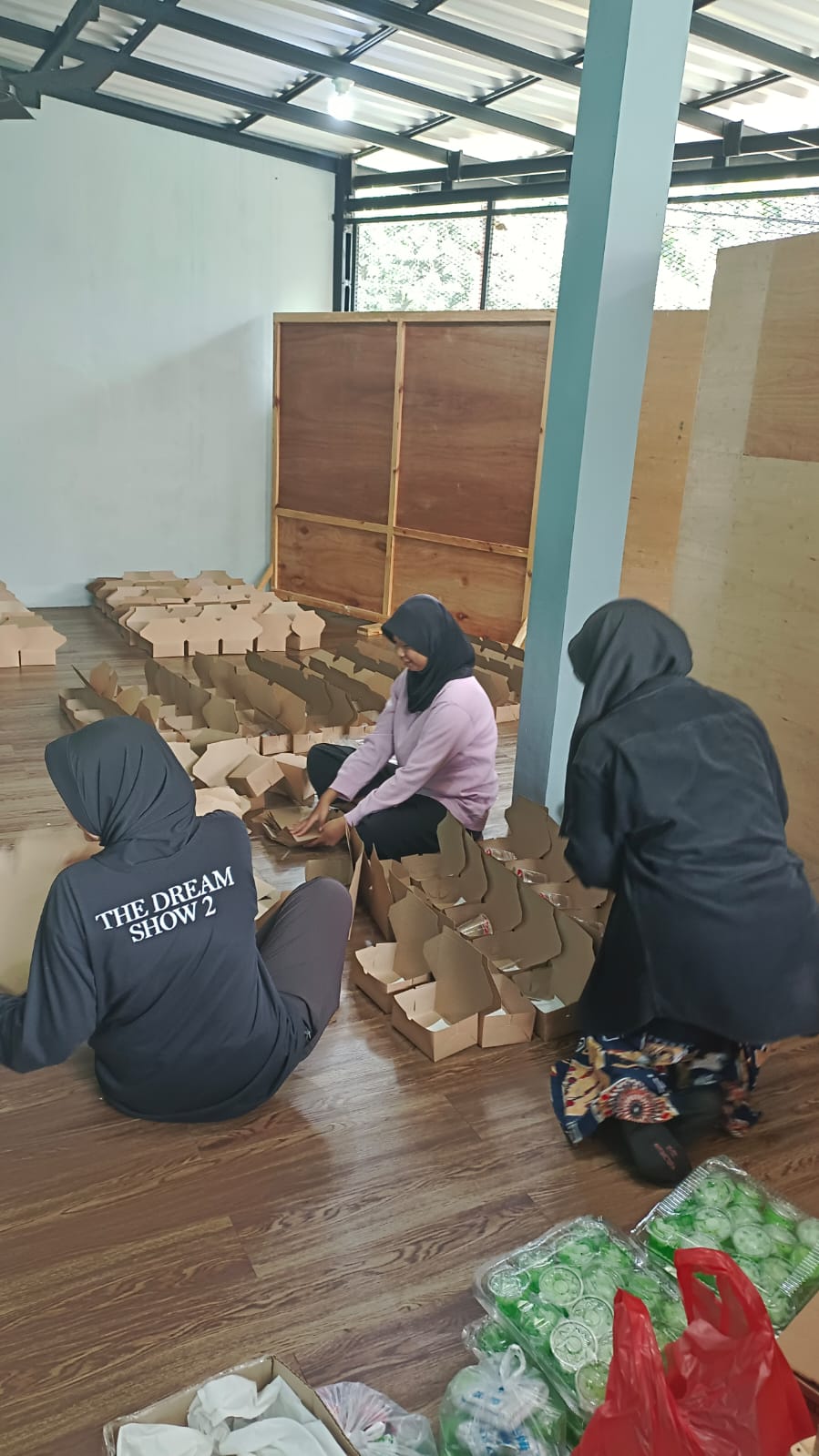 Bantusaha bangun Lapak Kue Subuh Juara - Image 2